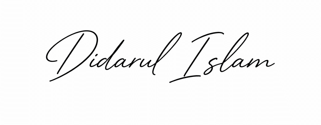 Didarul Islam Typography for sidebar